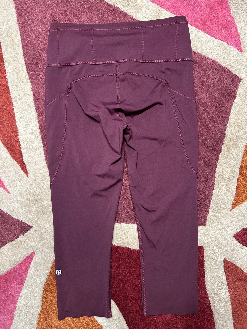 Lululemon Fast & Free Crop Size 6 - Picture 2 of 11